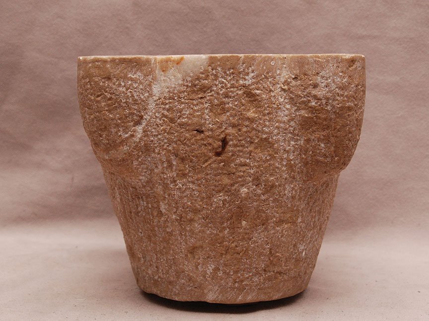 Pestle excavated in Bologna, 5 1/2"h x 7 3/4"w: Pestle excavated in Bologna, 5 1/2"h x 7 3/4"w