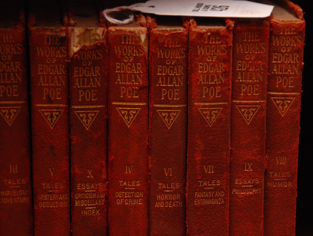 Edgar Allen Poe, Funk & Wagnells, 10 volumes (call for: Edgar Allen Poe, Funk & Wagnells, 10 volumes (call for condition)