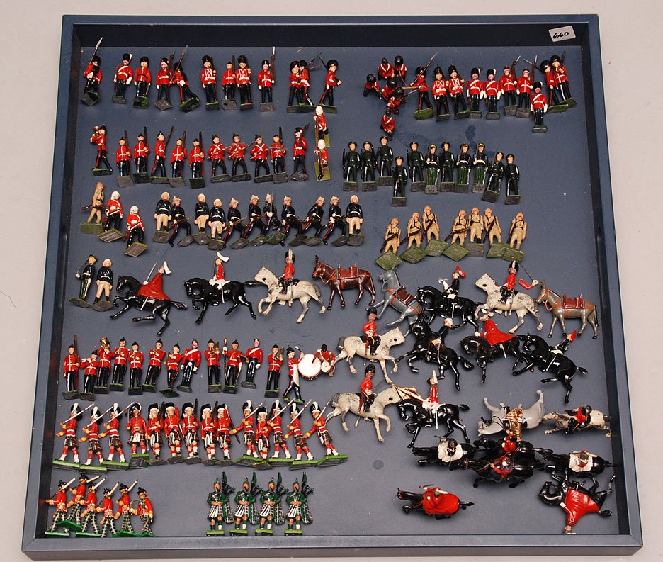 Collection Of Hand Painted Led soldiers (Made in Britai: Collection Of Hand Painted Led soldiers (Made in Britain) Condition: good.
