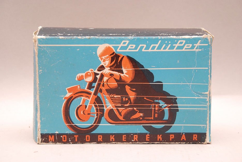 Toy motorcycle speedster friction drive tin plate by: Toy motorcycle speedster friction drive tin plate by Lemezaru 1979 AND motorcyclist tin plate