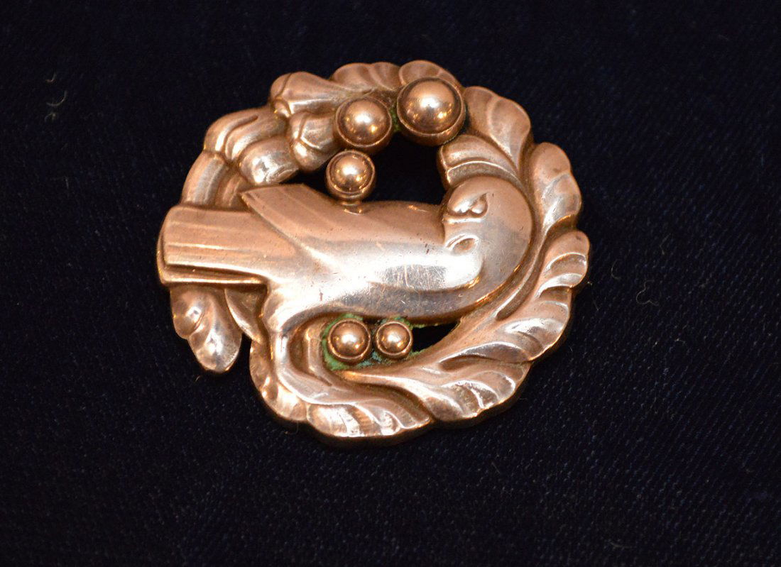 One ladies sterling silver neckpiece by Georg Jensen,: One ladies sterling silver neckpiece by Georg Jensen, Denmark # 96