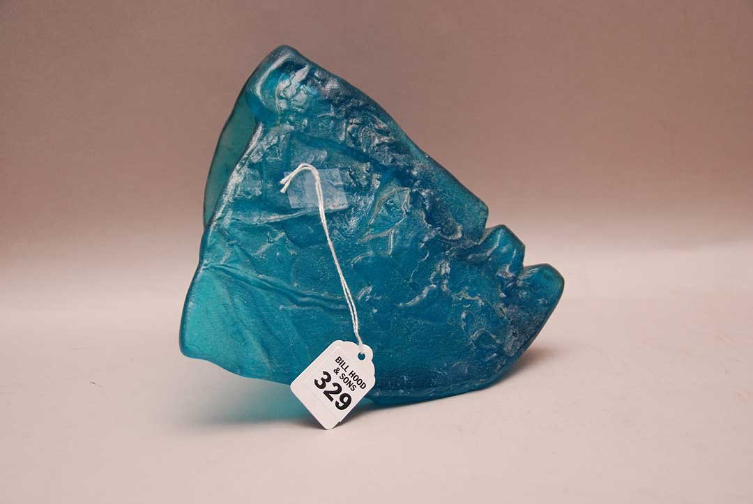 Daum art glass sculpture, 6 1/2"h (#33 of only 150: Daum art glass sculpture, 6 1/2"h (#33 of only 150 made) (out of sequence)