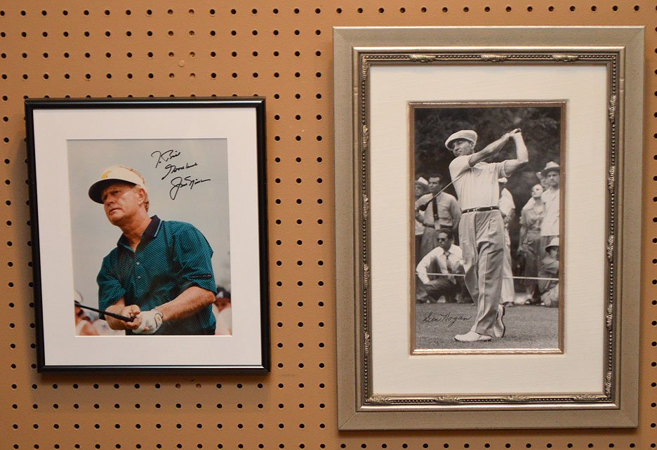 Jack Nicolas and Ben Hogan Autographed Photos: Jack Nicolas and Ben Hogan Autographed Photos