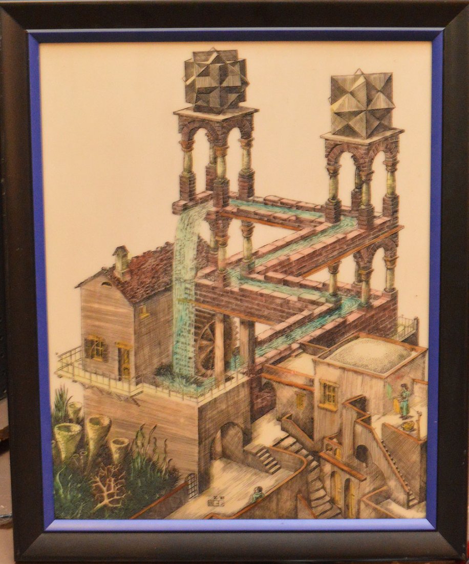 Maurits Cornelis Escher (Netherlands 1898 - 1972) mixed (1 of 5)