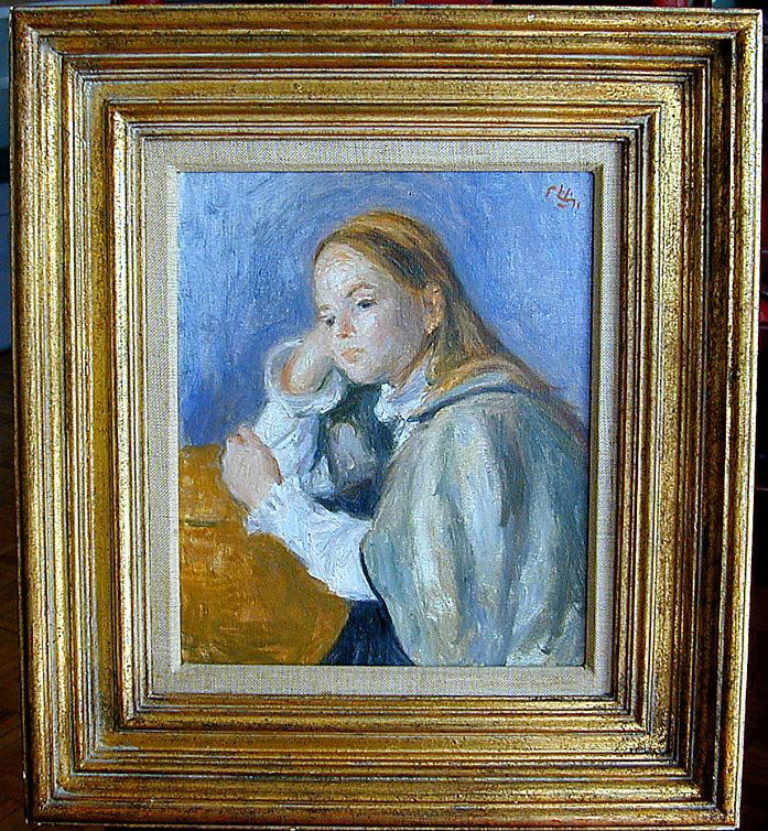 Robert Philipp (Amer 1895-1981) O/C Redhead Girl (1 of 5)