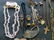 27 PCS Vintage Costume Jewelry Including necklaces, - 3