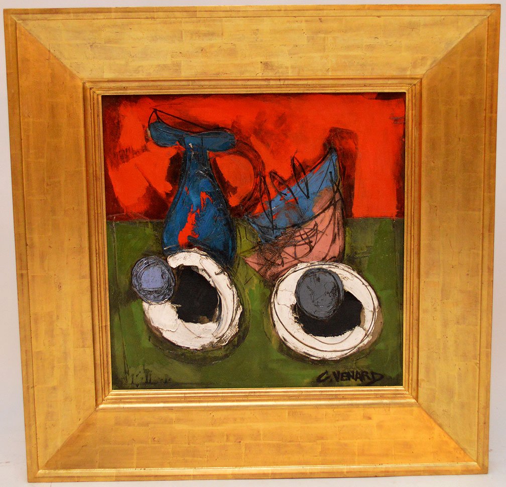 Claude Venard (France 1913 - 1999) oil on canvas, (1 of 5)