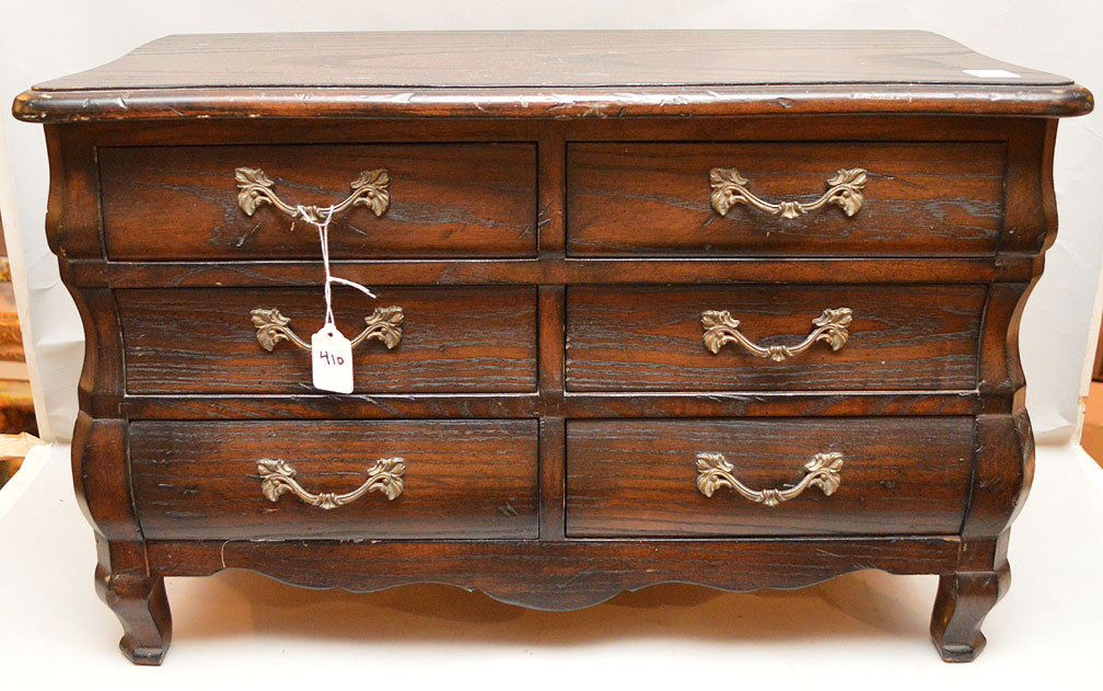 Miniature 6 drawer chest, 16"h x 24"w (1 of 3)