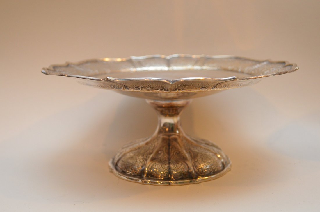 Gorham Sterling Compote.  Condition: good with minor (1 of 3)