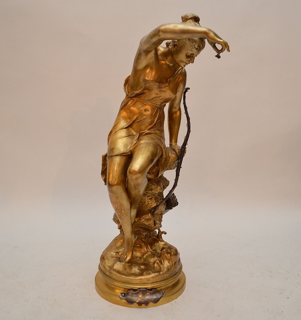 Bronze by Lucie Signoret-Ledieu The Goddess of the Hunt (1 of 10)