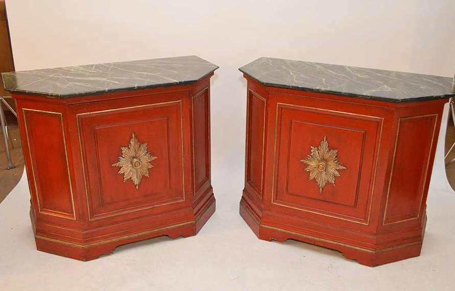 Pr Continental cabinets each with single door (1 of 8)