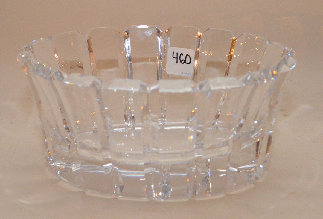Orrefors Crystal Bowl. Condition: good. Lth. 9 1/2": Orrefors Crystal Bowl. Condition: good. Lth. 9 1/2" Ht. 4 1/2"
