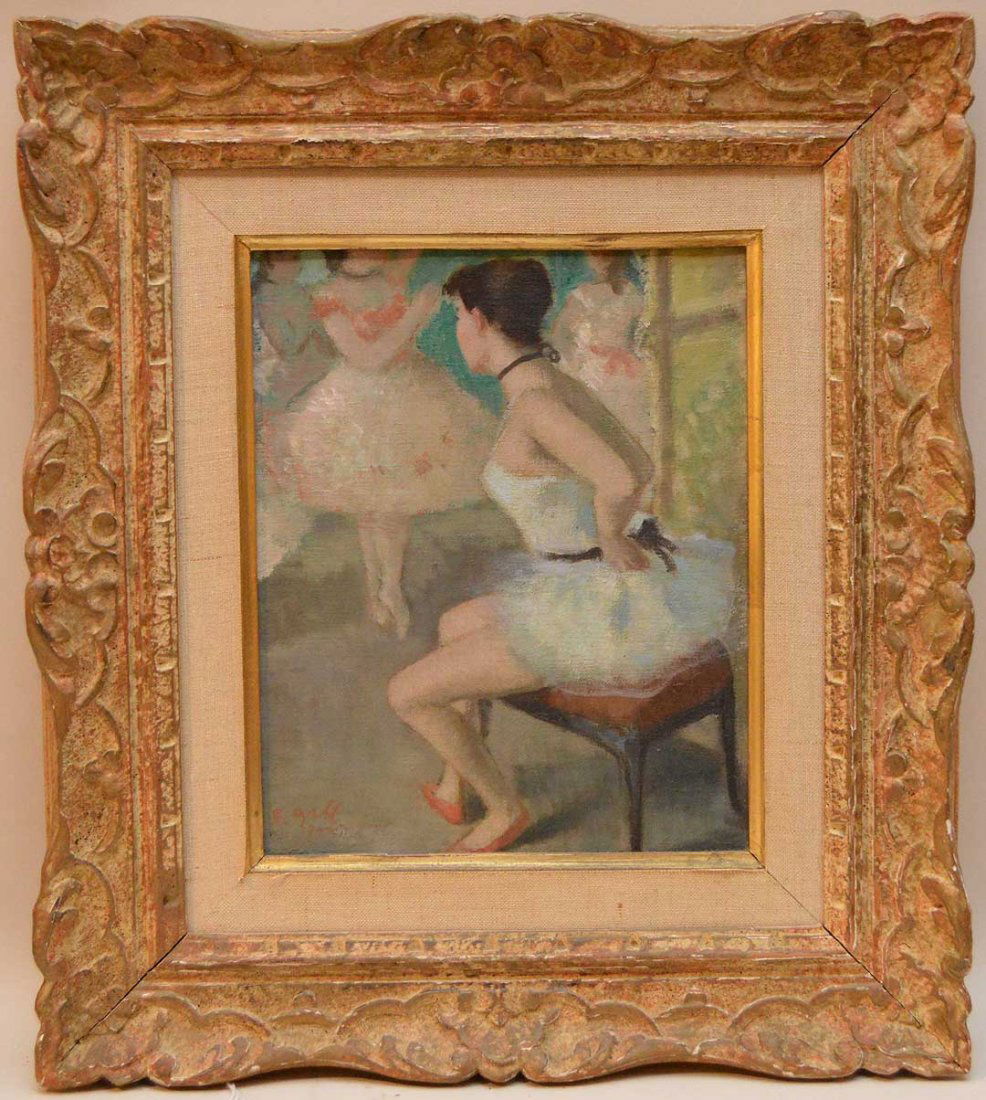 Francois Gall  (France 1912 - 1987) oil on canvas, (1 of 5)