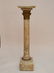 Classical onyx pedestal, 45'h