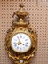 French Bronze Antique Cartel clock, 27"h x 12"w - 5