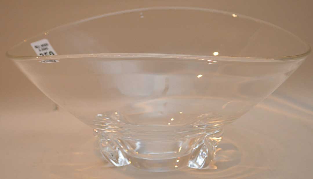 Steuben Glass Bowl.  Condition: good with very minor (1 of 3)