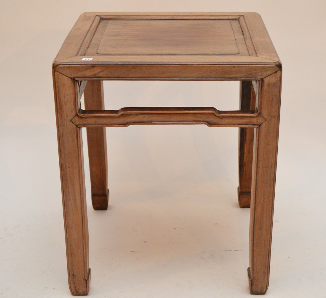 Chinese Lamp Table. Ht. 19" w. 16" D. 16": Chinese Lamp Table. Ht. 19" w. 16" D. 16"