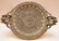 Bronze Figural Tazza with floral and scroll decoration. - 3