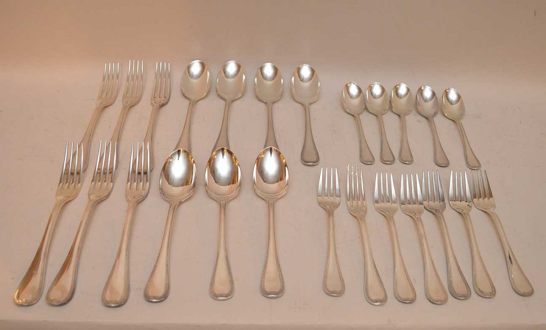 Christofle, France, incomplete flatware set, incl; 6 (1 of 6)