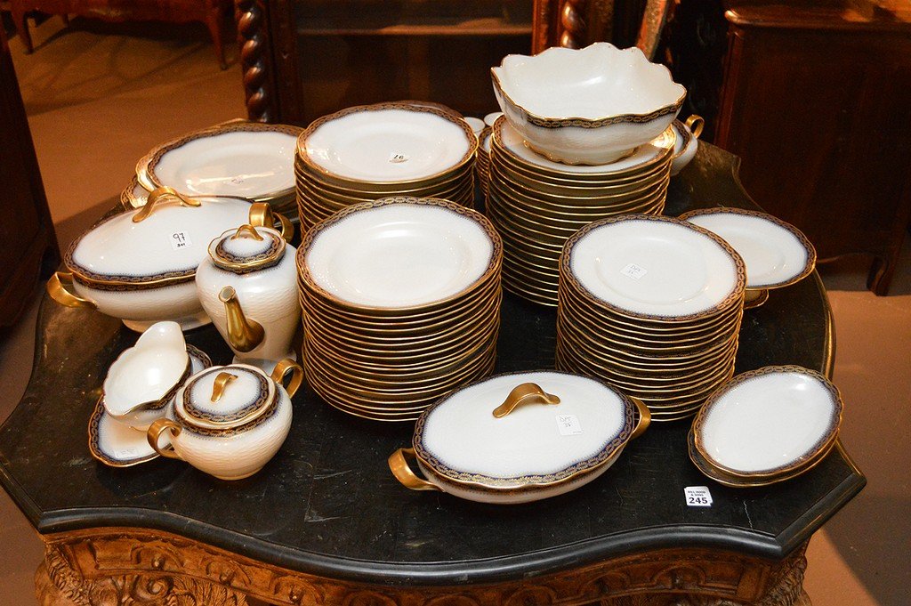 Approximately 88 Pieces Theodore Haviland Limoges (1 of 5)