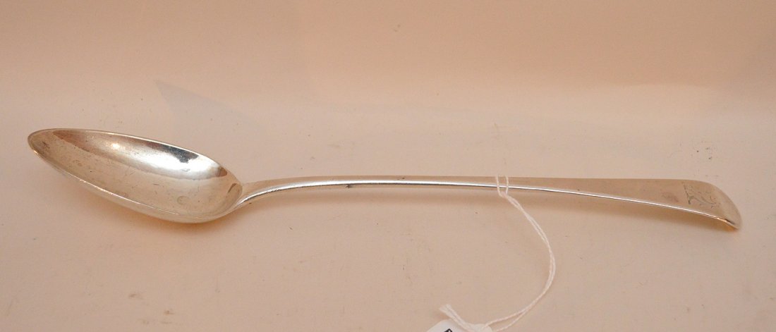 Georgian Sterling Stuffing Spoon Peter Bateman 1803. (1 of 6)