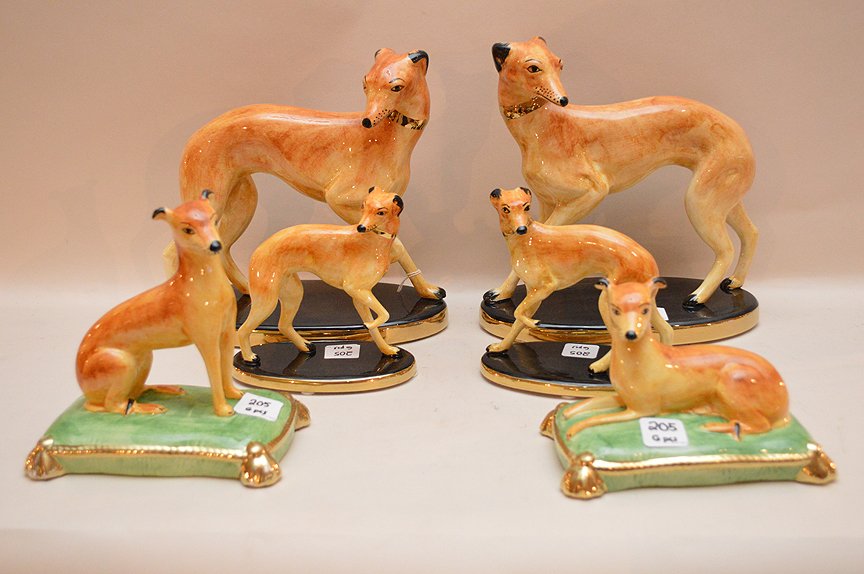 Pair of Chelsea House Italian hand painted small (1 of 3)