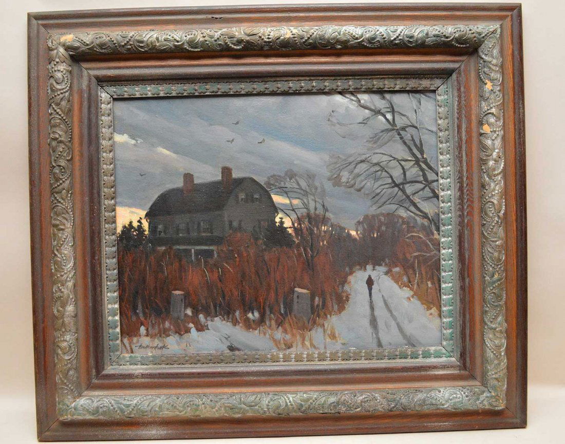 Walter Bollendonk  (American 1897 - 1977) Landscape (1 of 9)