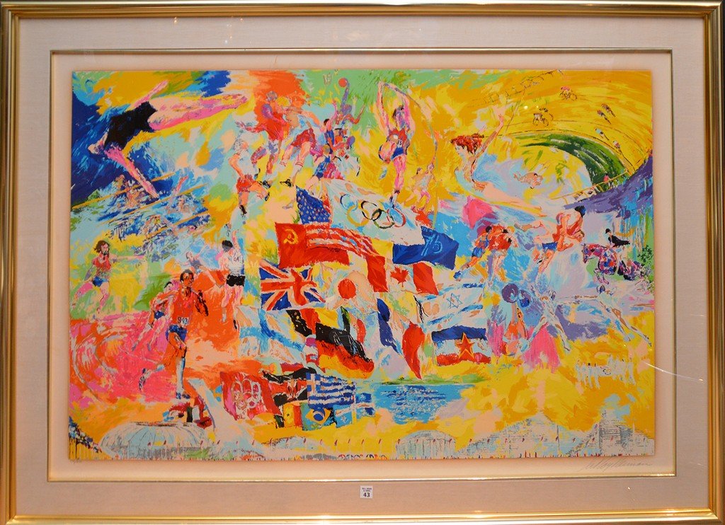 LeRoy Neiman  (American 1921 - 2012) “Games of the XXI (1 of 6)