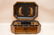 Chinese export black lacquer sewing box, 19th c, hinged - 4