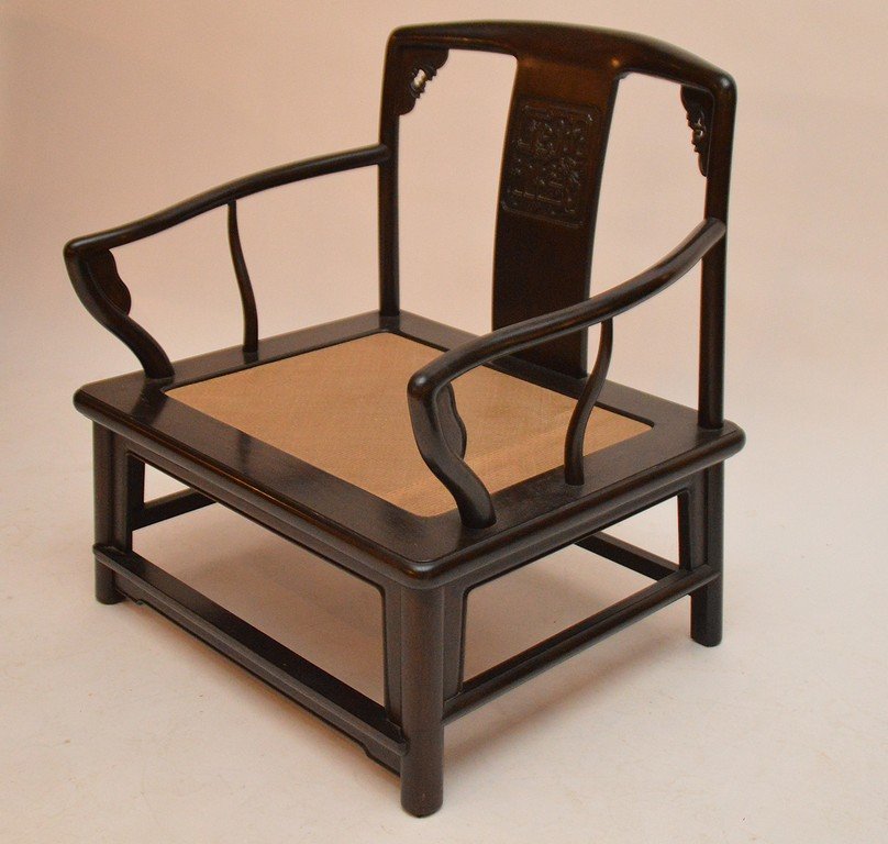 Chinese low arm chair (1 of 3)