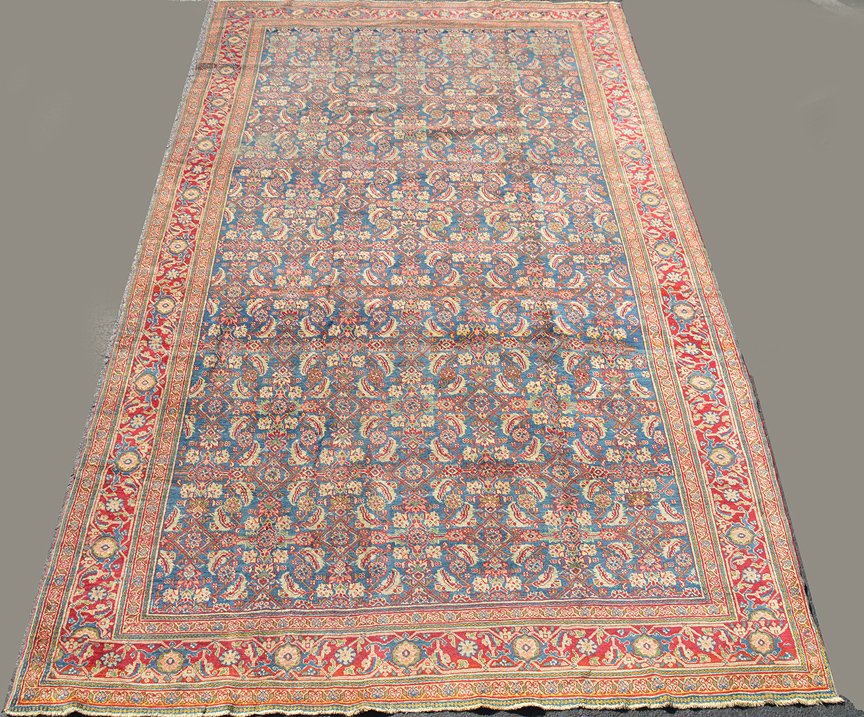 Northwest Persian Antique gallery carpet, 14' 6" x 8': Northwest Persian Antique gallery carpet, 14' 6" x 8'