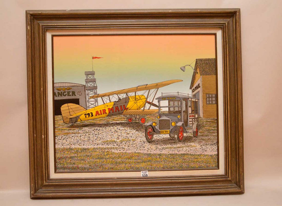 H. Hargrove ( 1941 Italo/American). Original Oil (1 of 5)