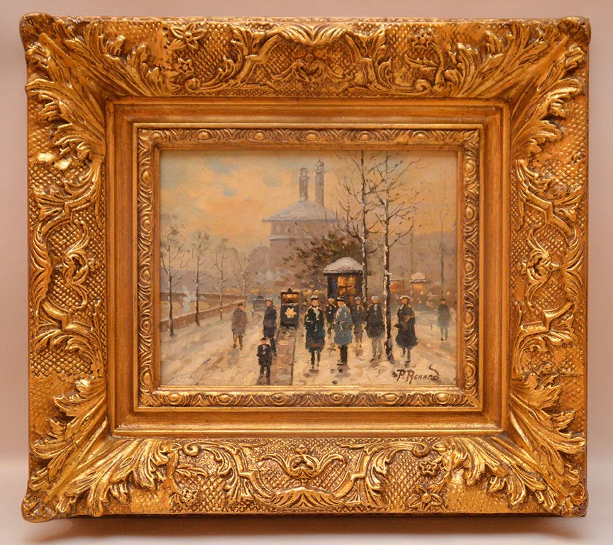 Paul Renard (French 1941-1997) Paris,  8 inches x 10 (1 of 4)