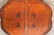 Antique Chinese Scallop Shape Lacquered Wood Bowl with - 6