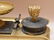 Antique Bronze Inkwell Lth 14". Together with two - 2
