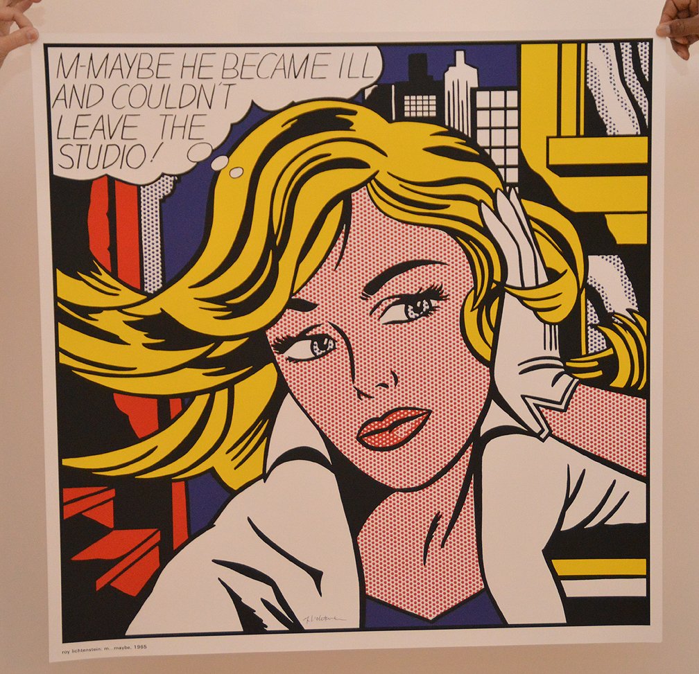 Roy Lichtenstein (American, 1923-1997) Poster, (1 of 6)