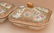 Pair two 19th c. Chinese Rose Medallion covered bowls, - 2