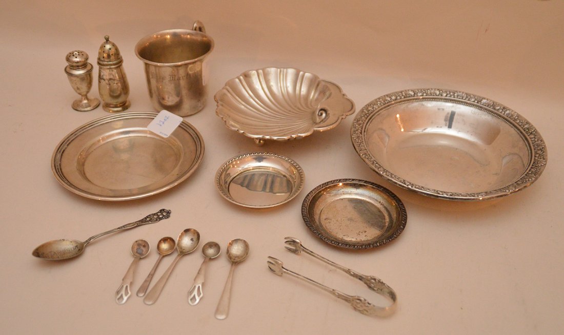 15pcs. Of assorted sterling, 13ozt (1 of 4)