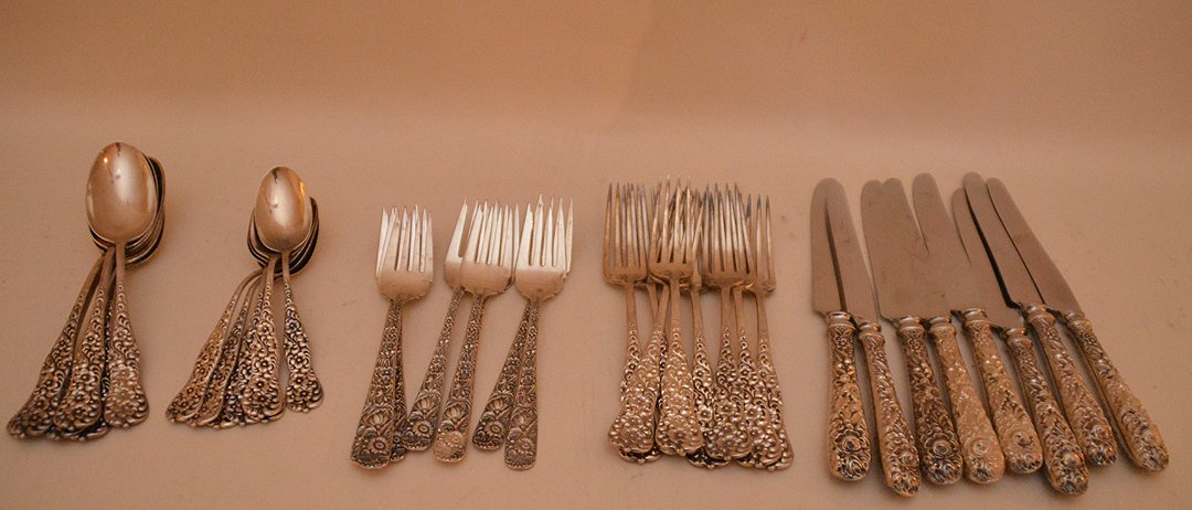 Sterling flatware, Bailey, Banks & Biddle "Dominick & (1 of 5)