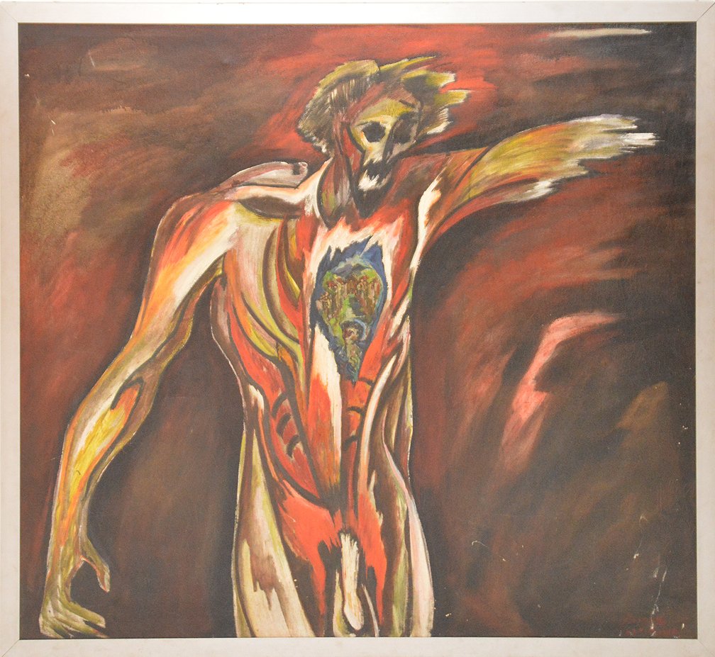 Jaime de Guzman  (Philippines born 1942) oil on canvas, (1 of 4)