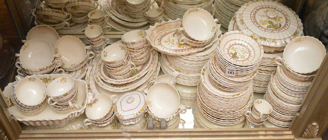 Copeland Spode "Butter Cup" china service, approx. 178 (1 of 6)