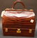 Vintage Hermes doctor bag, brown crocodile - 3