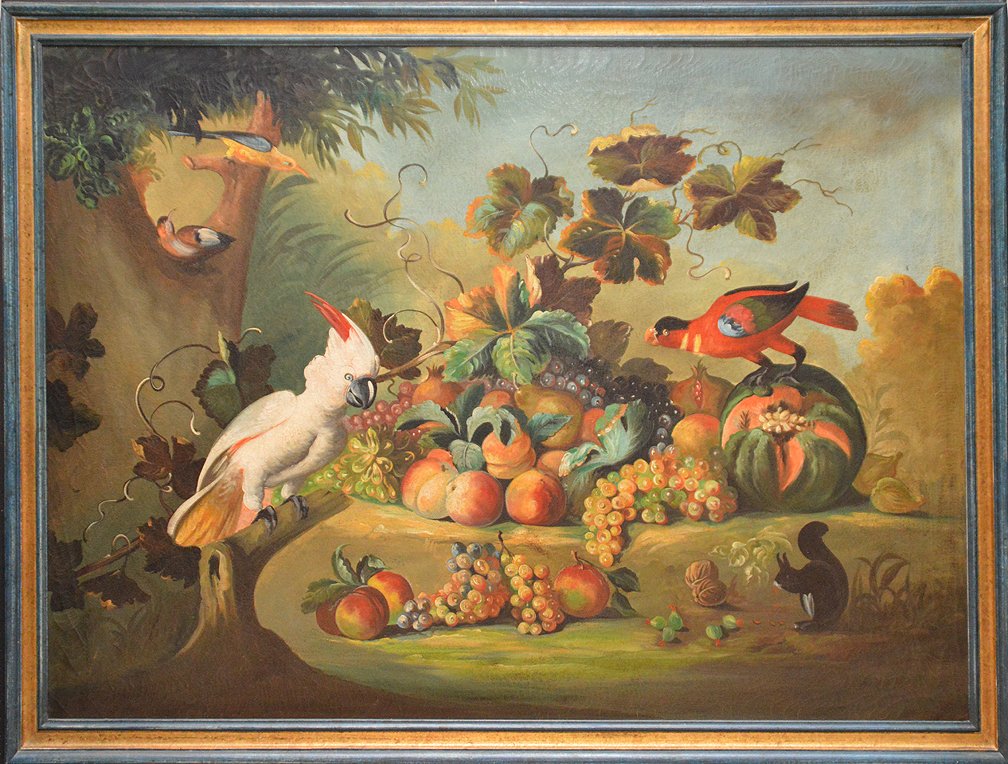 20th Century Italian School oil on canvas, large still (1 of 6)