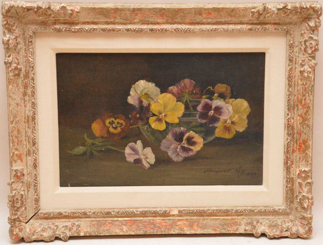 Margaret Kippp oil on canvas signed & dated 1893, (1 of 3)