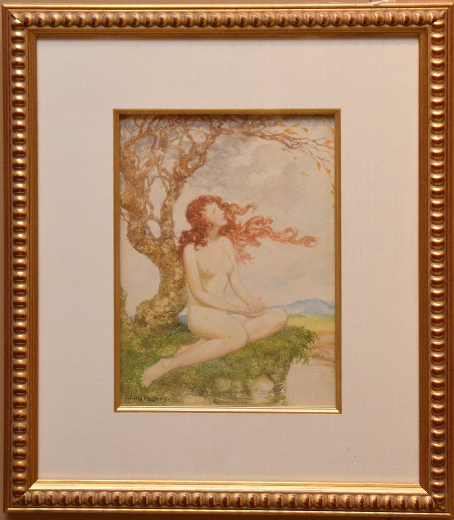 Willy Pogany  Illustrator NY 1882 - 1955, Watercolor on (1 of 5)