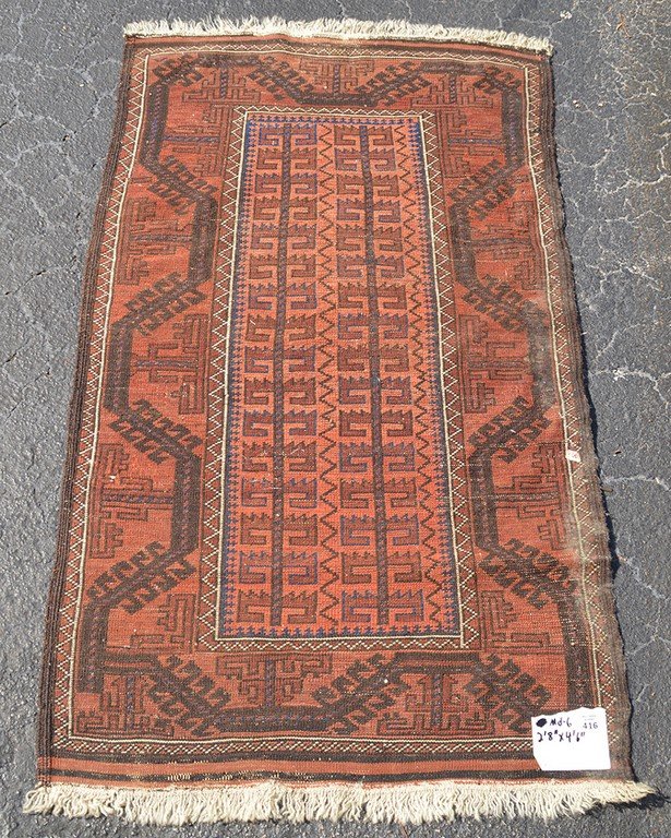 Carpet, Caucasian wide border with central panel, (1 of 4)