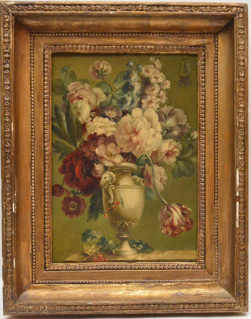 Antoine Berjon  (French 1754 - 1843) oil on panel, (1 of 4)