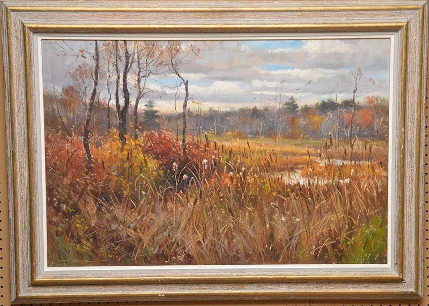 Wayne Morrell (American 1923 - 2013) oil on canvas, (1 of 5)