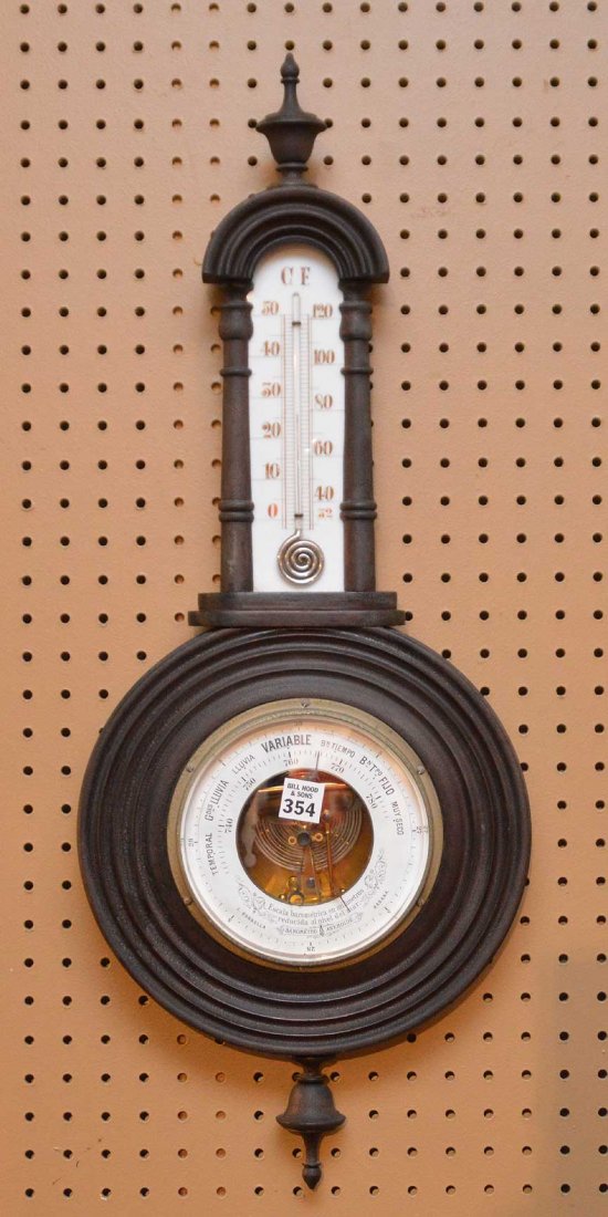 Barometer ""J. Borblla Habana"" 26""h x 11""w (1 of 4)