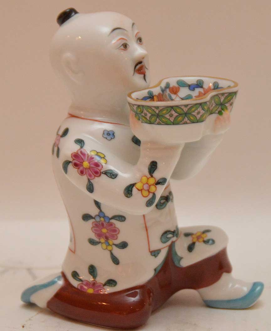 Herend Chinese man, 4 1/2"h (1 of 3)